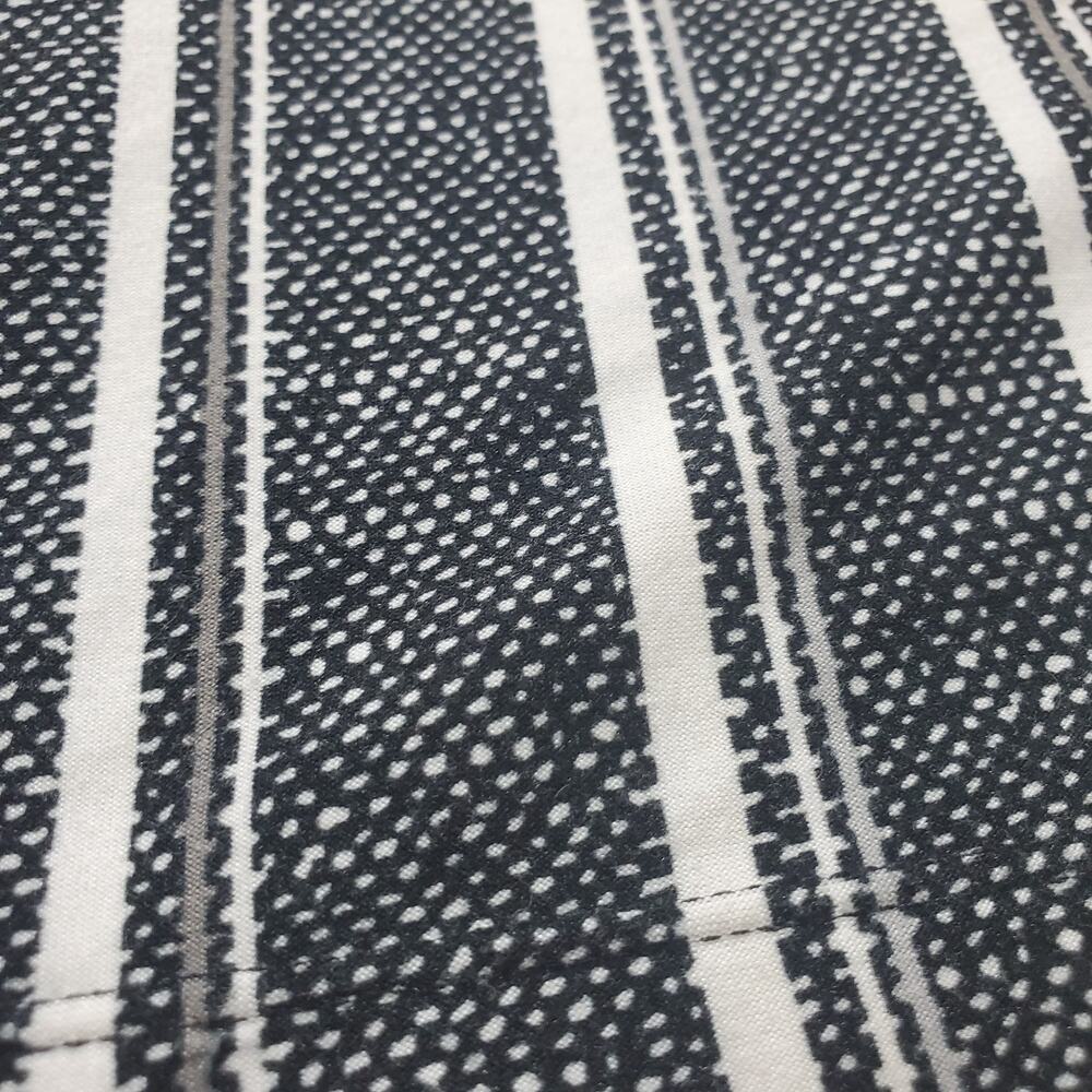 No Boundaries Shorts Women's Large 11-13 Black & White Easy Pull-Up Silver Rings - Picture 7 of 12